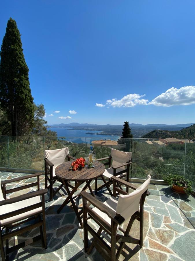 Rizaria Sea View House Villa Spartylas Bagian luar foto