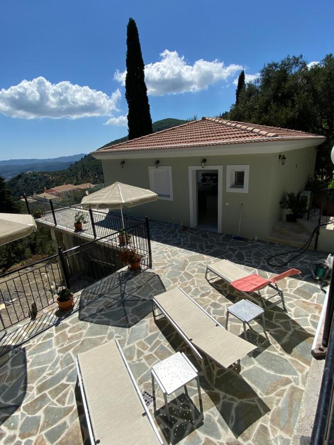 Rizaria Sea View House Villa Spartylas Bagian luar foto