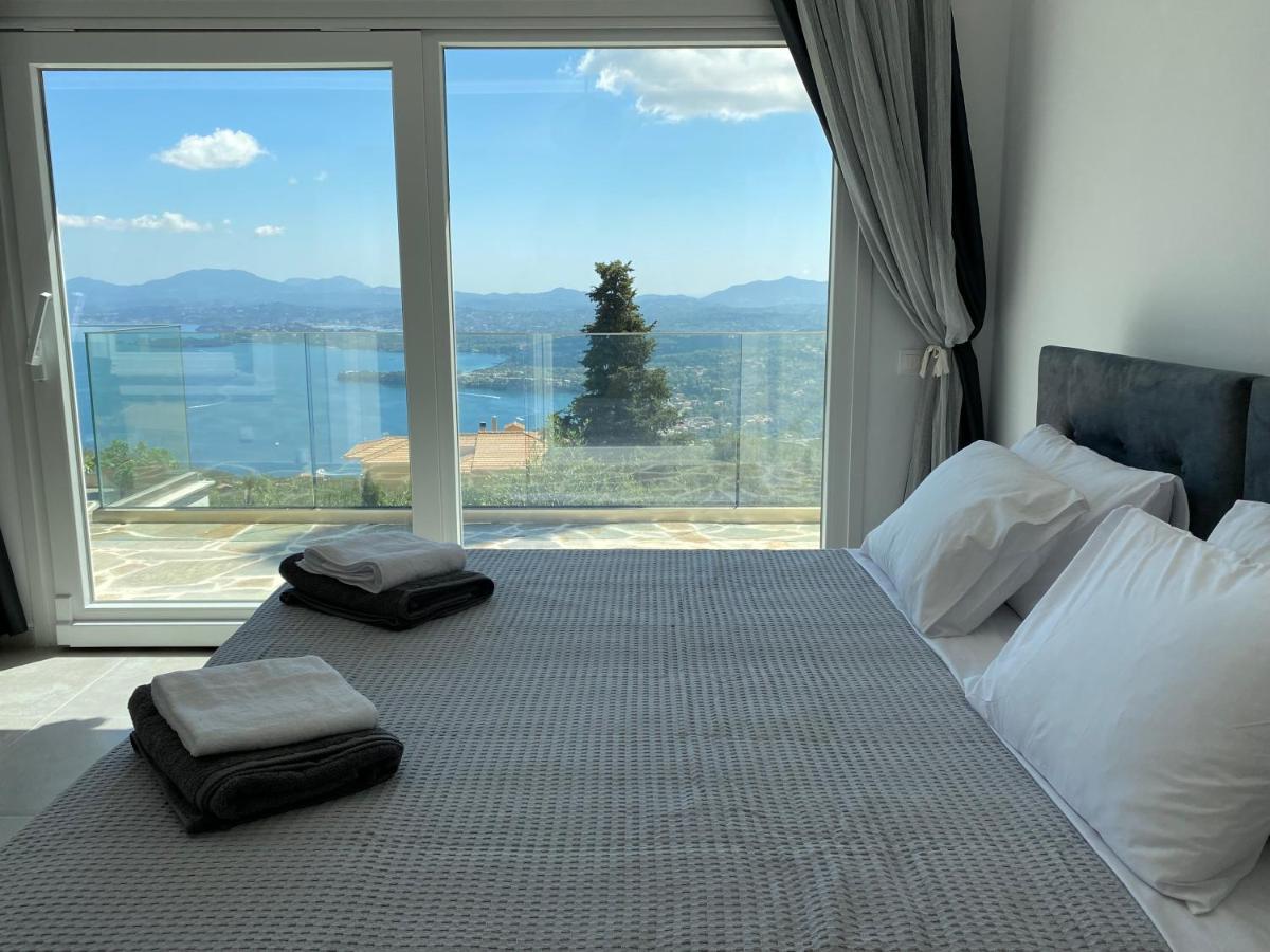 Rizaria Sea View House Villa Spartylas Bagian luar foto