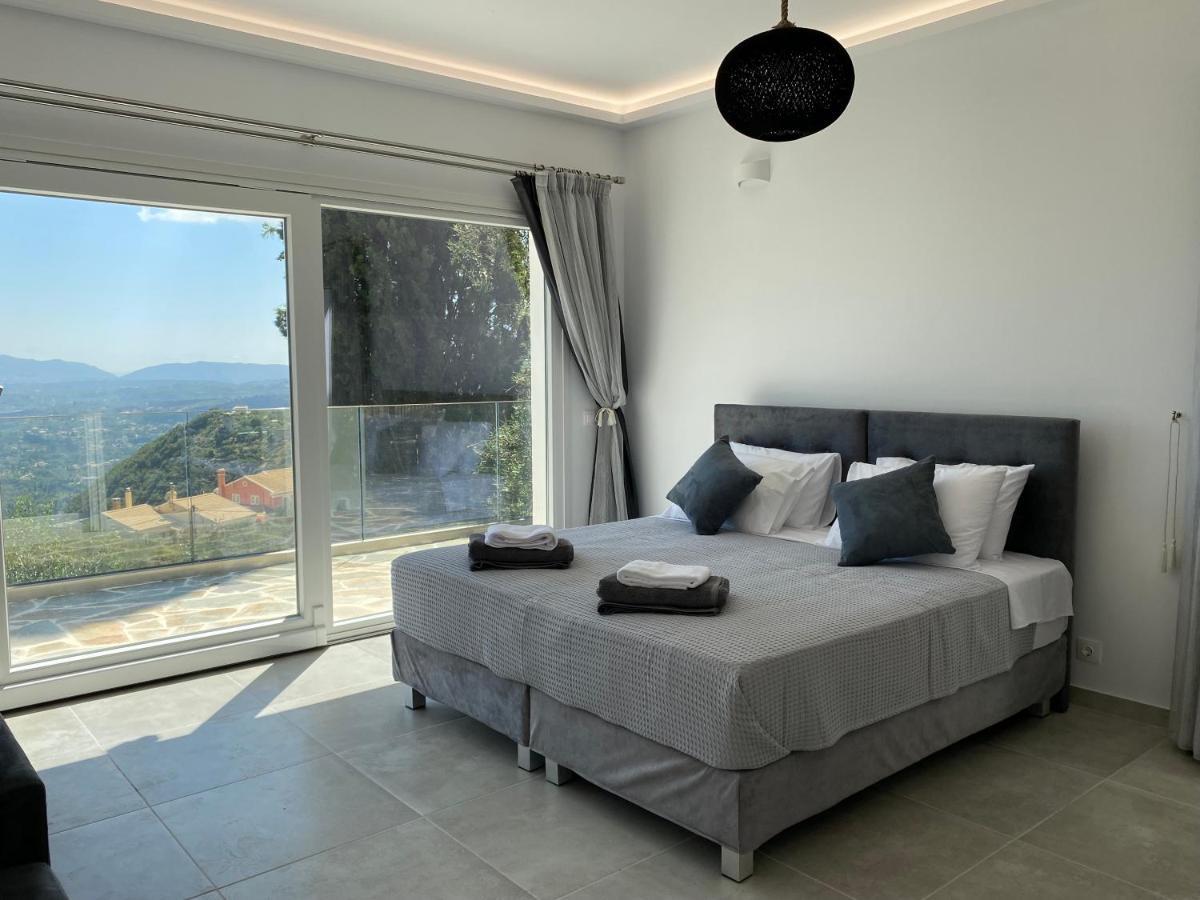 Rizaria Sea View House Villa Spartylas Bagian luar foto