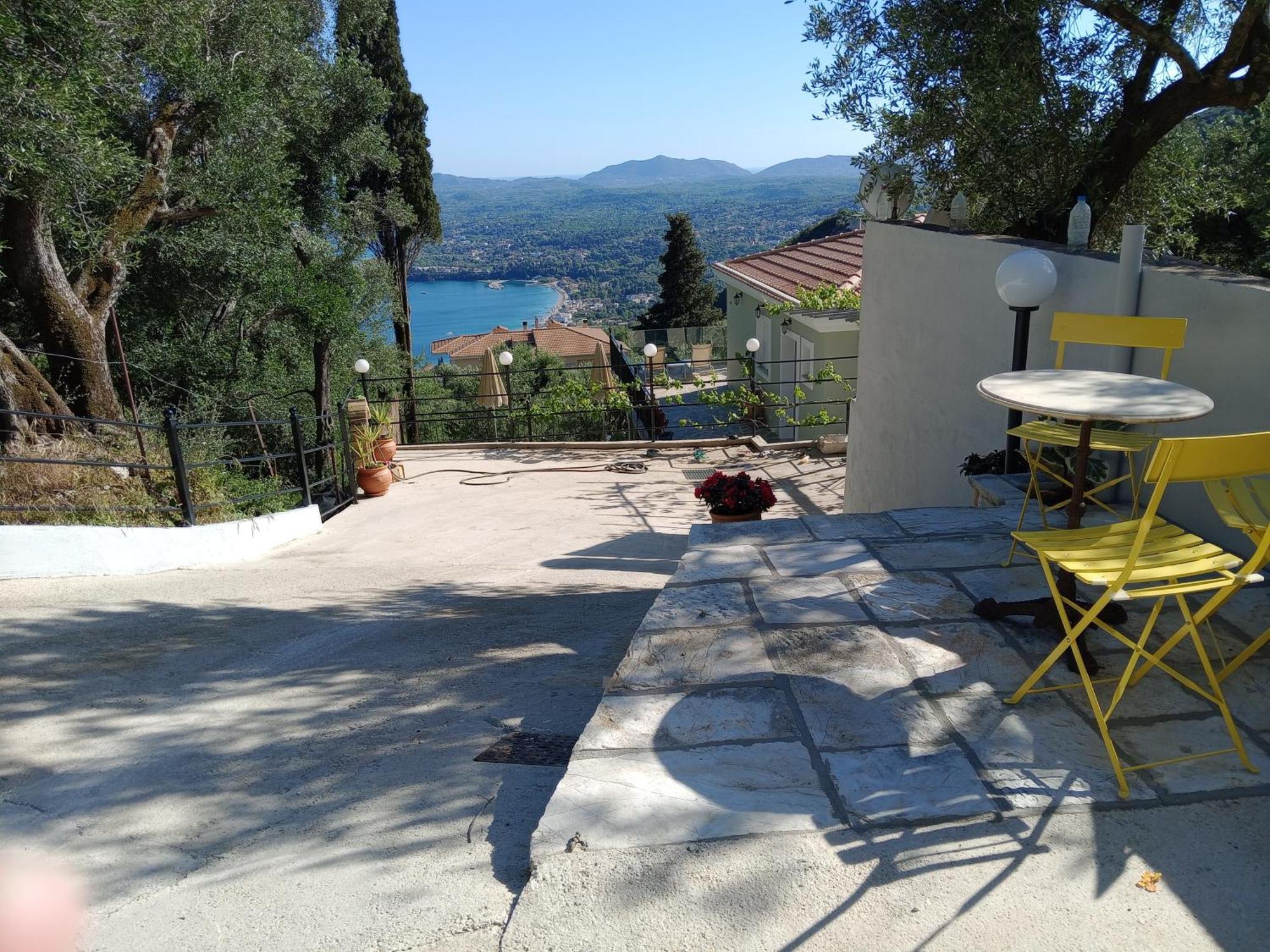 Rizaria Sea View House Villa Spartylas Bagian luar foto