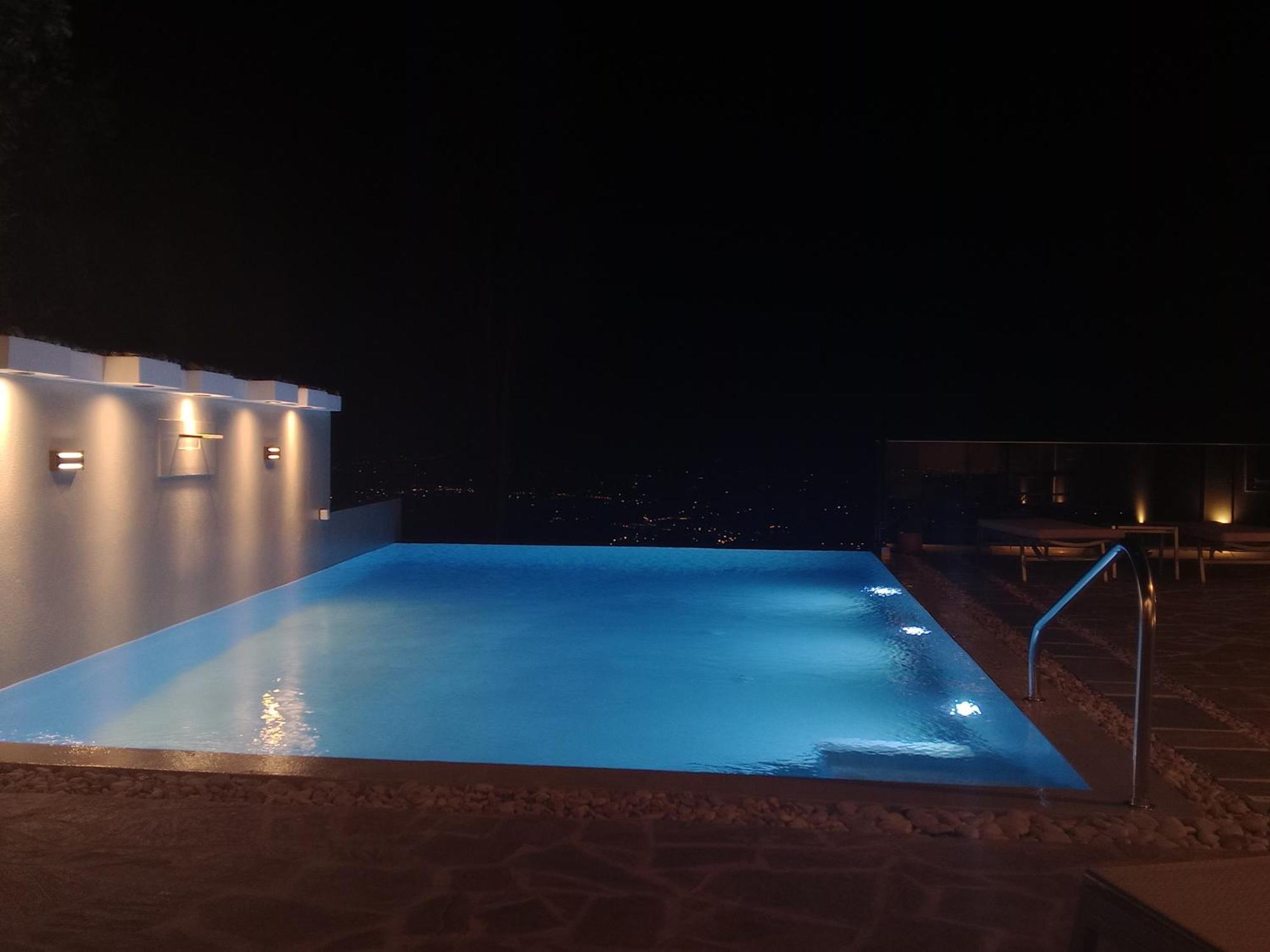 Rizaria Sea View House Villa Spartylas Bagian luar foto