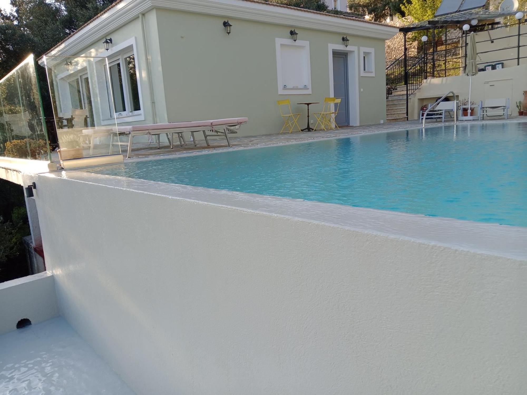 Rizaria Sea View House Villa Spartylas Bagian luar foto