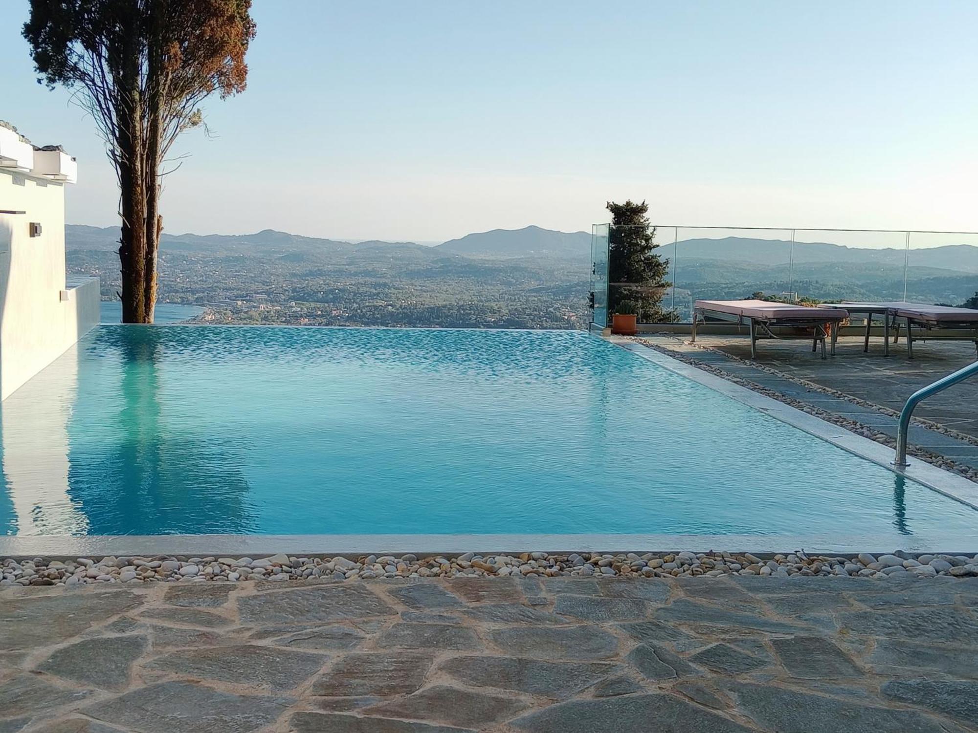 Rizaria Sea View House Villa Spartylas Bagian luar foto