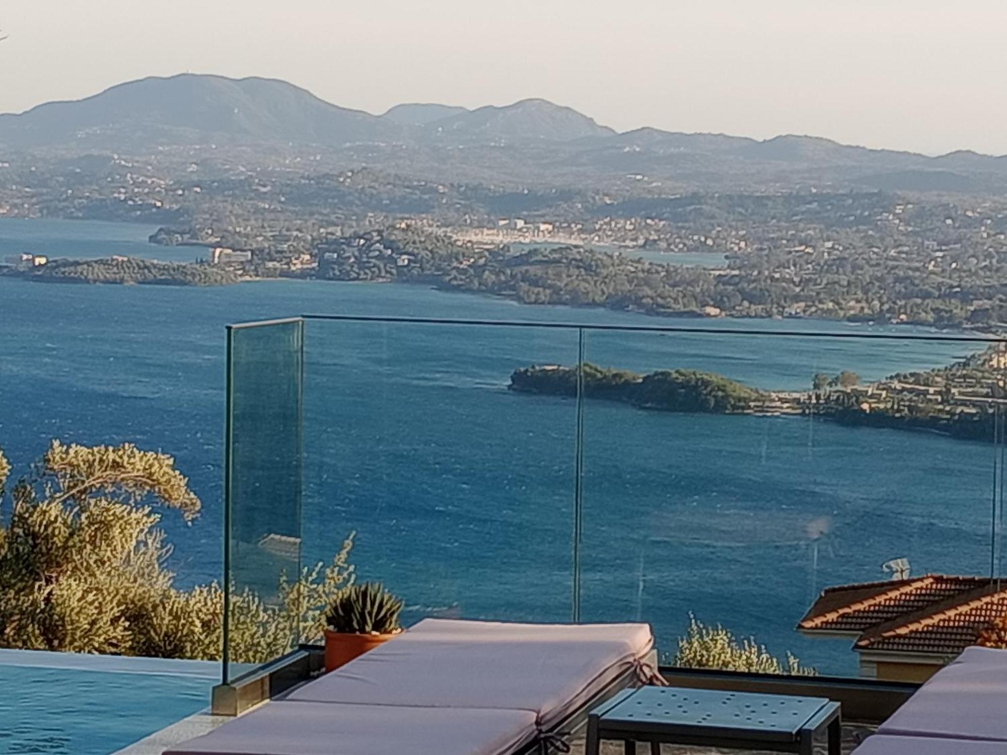 Rizaria Sea View House Villa Spartylas Bagian luar foto