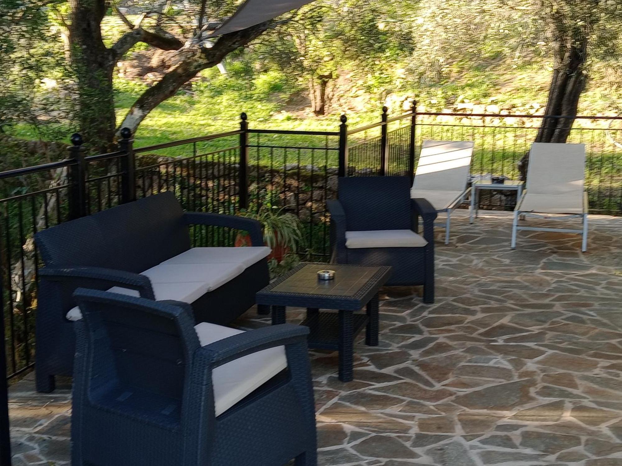 Rizaria Sea View House Villa Spartylas Bagian luar foto