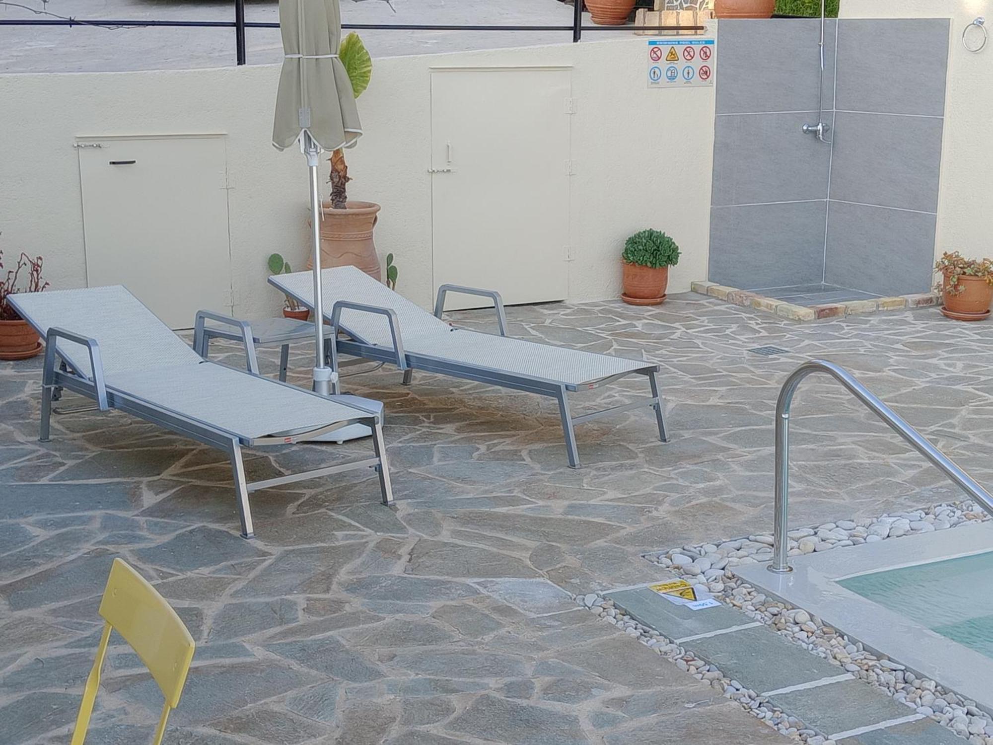 Rizaria Sea View House Villa Spartylas Bagian luar foto