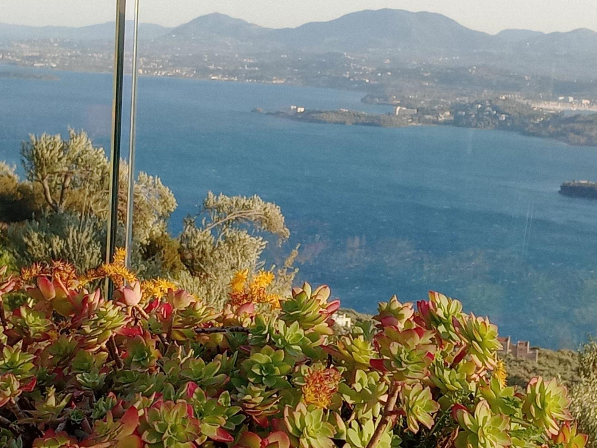 Rizaria Sea View House Villa Spartylas Bagian luar foto